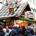 Munich Christmas market food stall